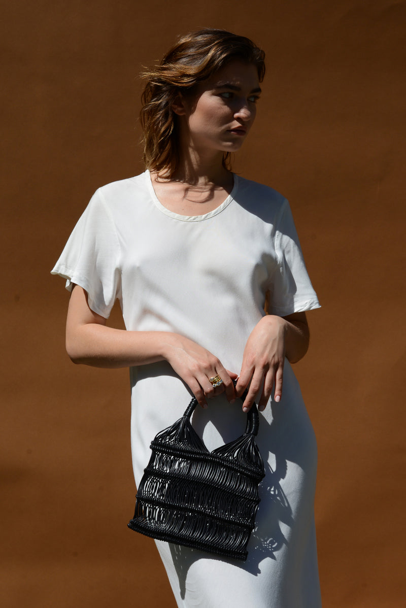 Gioia Leather Black